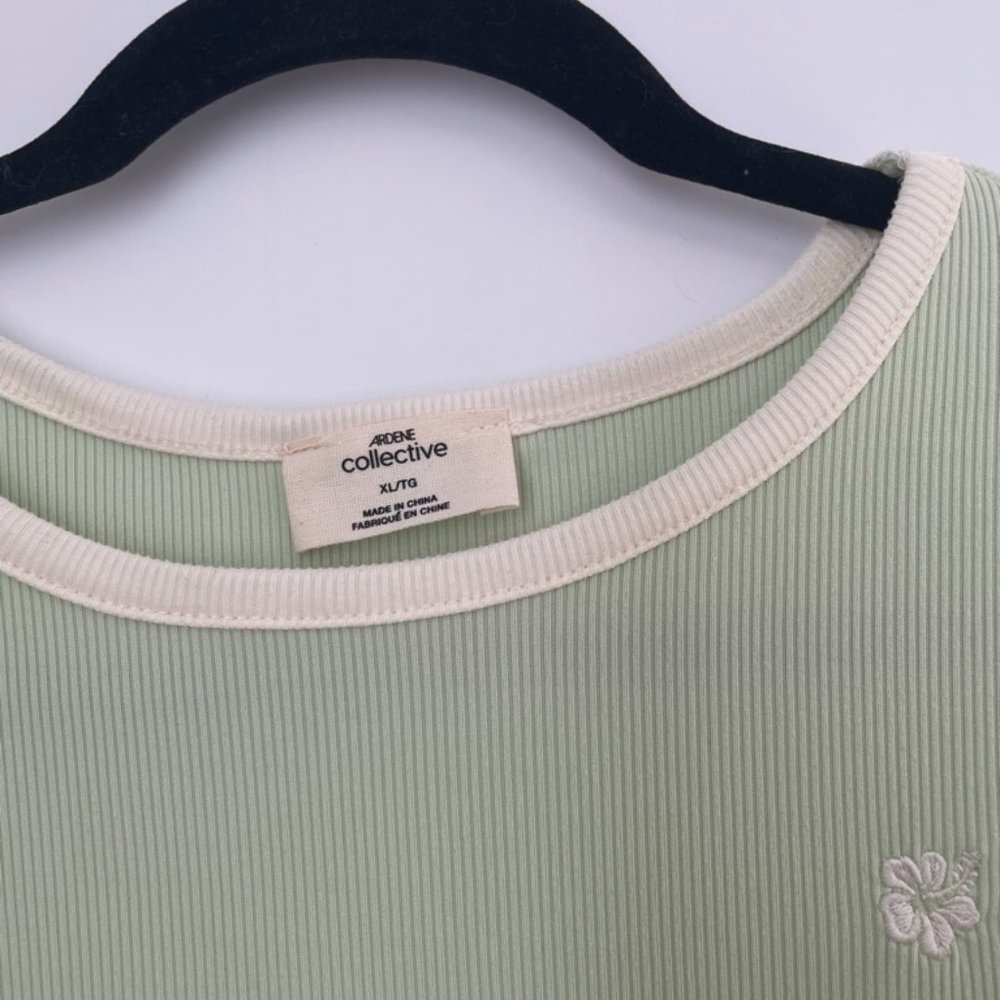 Green Basic Tee - Picture 3 of 5